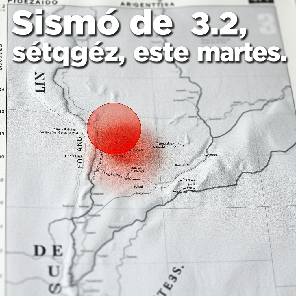 Sismo de magnitud 3,2 se registró en Neuquén este martes