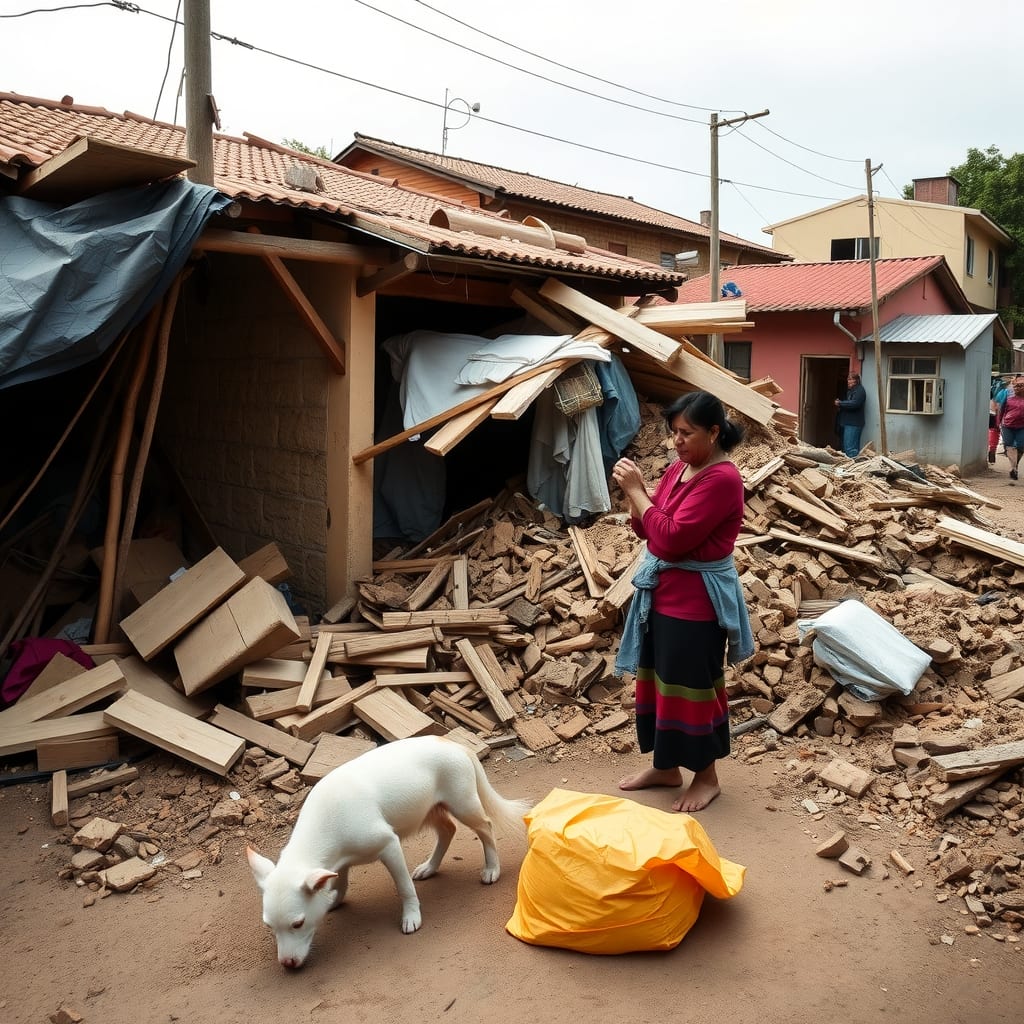 Sube a 281 la cifra de muertos por terremoto en Colombia