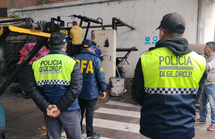 Incineran 87 kilos de cocaína y marihuana en Tucumán por orden judicial