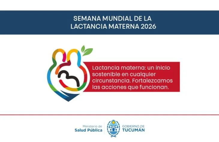 Semana de la Lactancia Materna: actividades en hospitales de Tucumán del 1 al 7 de agosto