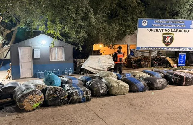 Secuestran 27 bultos con mercadería extranjera sin aval en control de 7 de Abril
