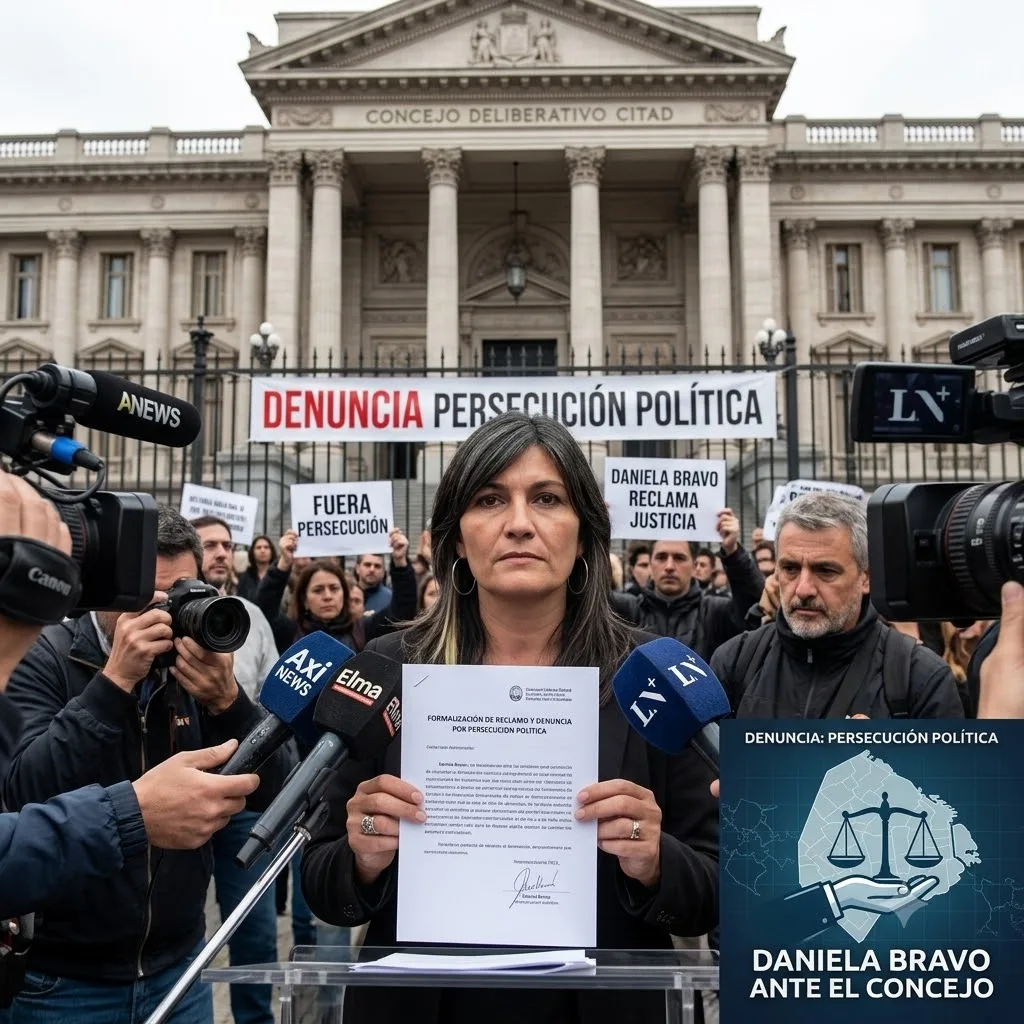 Daniela Bravo formaliza reclamo ante el Concejo y denuncia persecución política