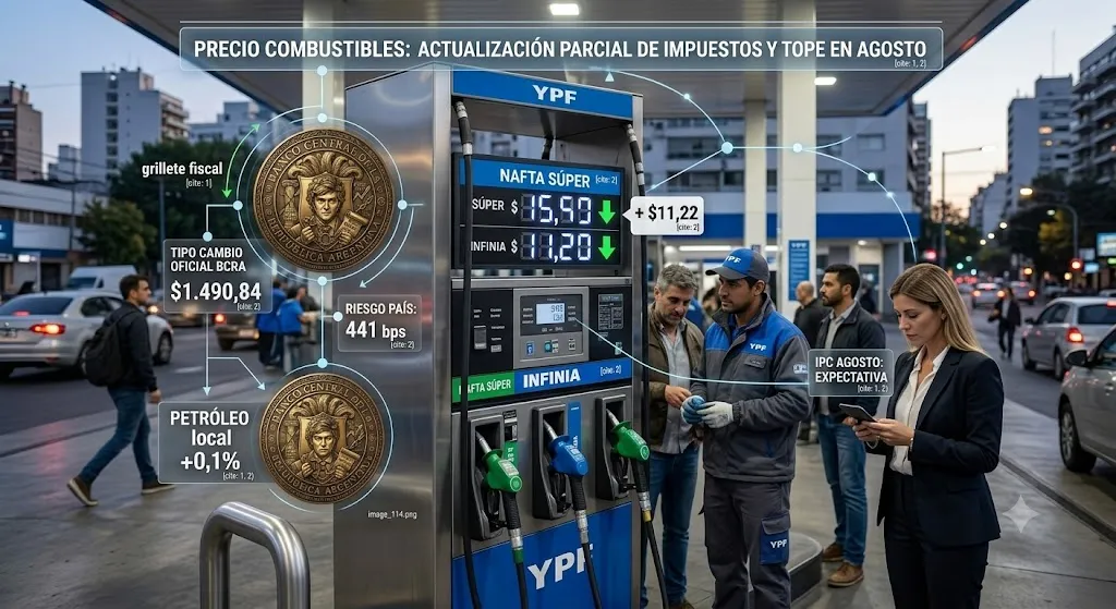Era Milei: el impuesto a los combustibles duplicó su peso en el surtidor