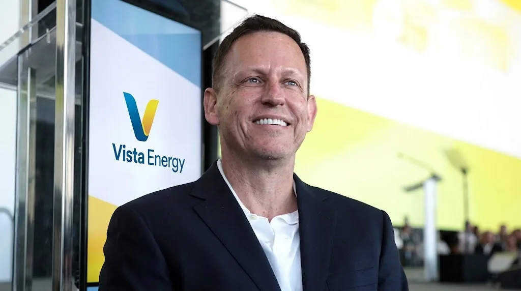 Peter Thiel compró acciones de Vista por US$ 76 millones y desembarca en Vaca Muerta