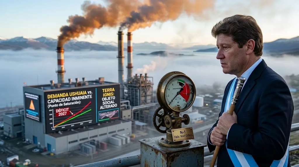 Los desmanejos de Melella y la crisis energética de Tierra del Fuego