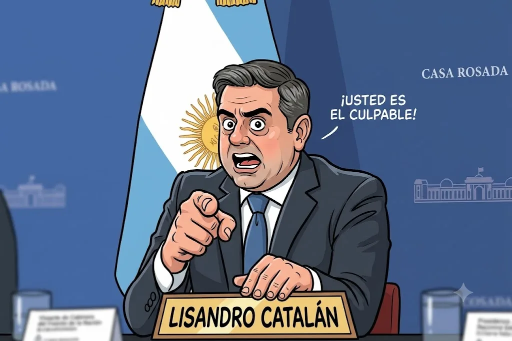 Lisandro Catalán se quiebra en TV y denuncia una 'trampa' del oficialismo
