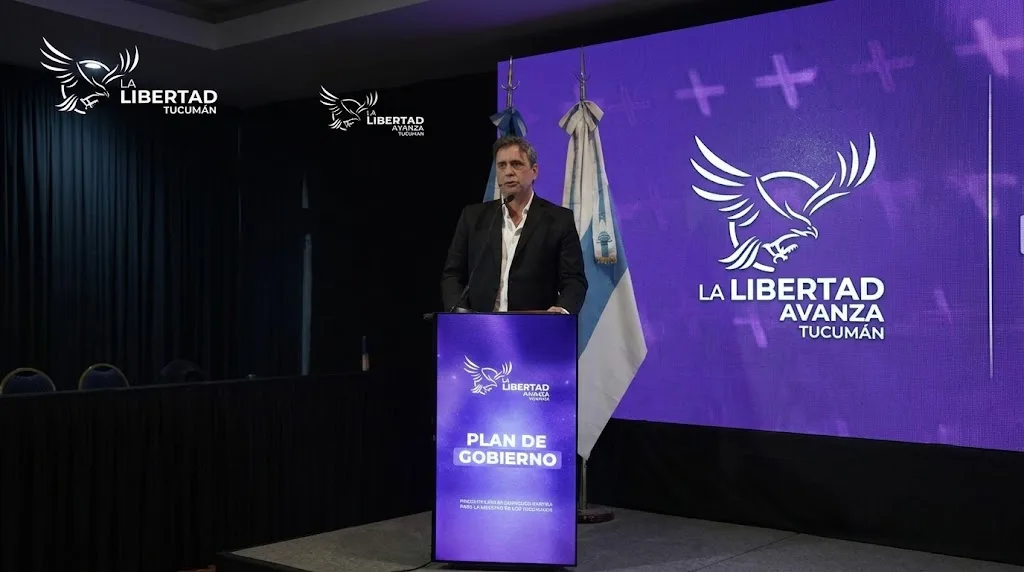 La Libertad Avanza presenta a Lisandro Catalán como candidato a gobernador de Tucumán 2027