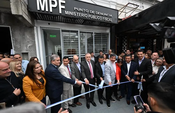 Jaldo inauguró en Simoca el Punto de Denuncia del MPF