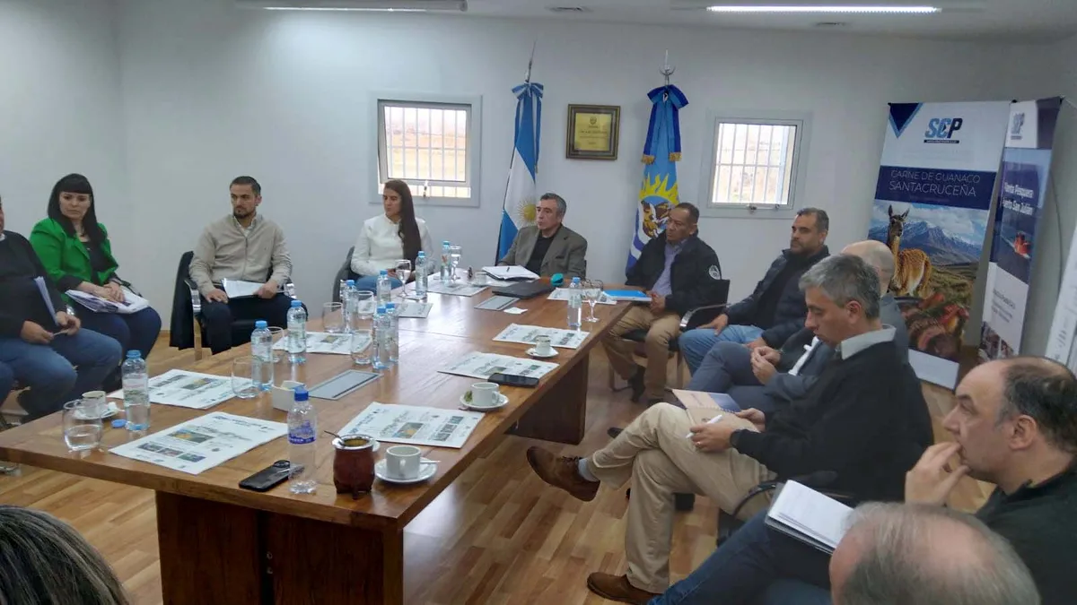 Santa Cruz revisó con Newmont el cumplimiento de las actas en Cerro Negro
