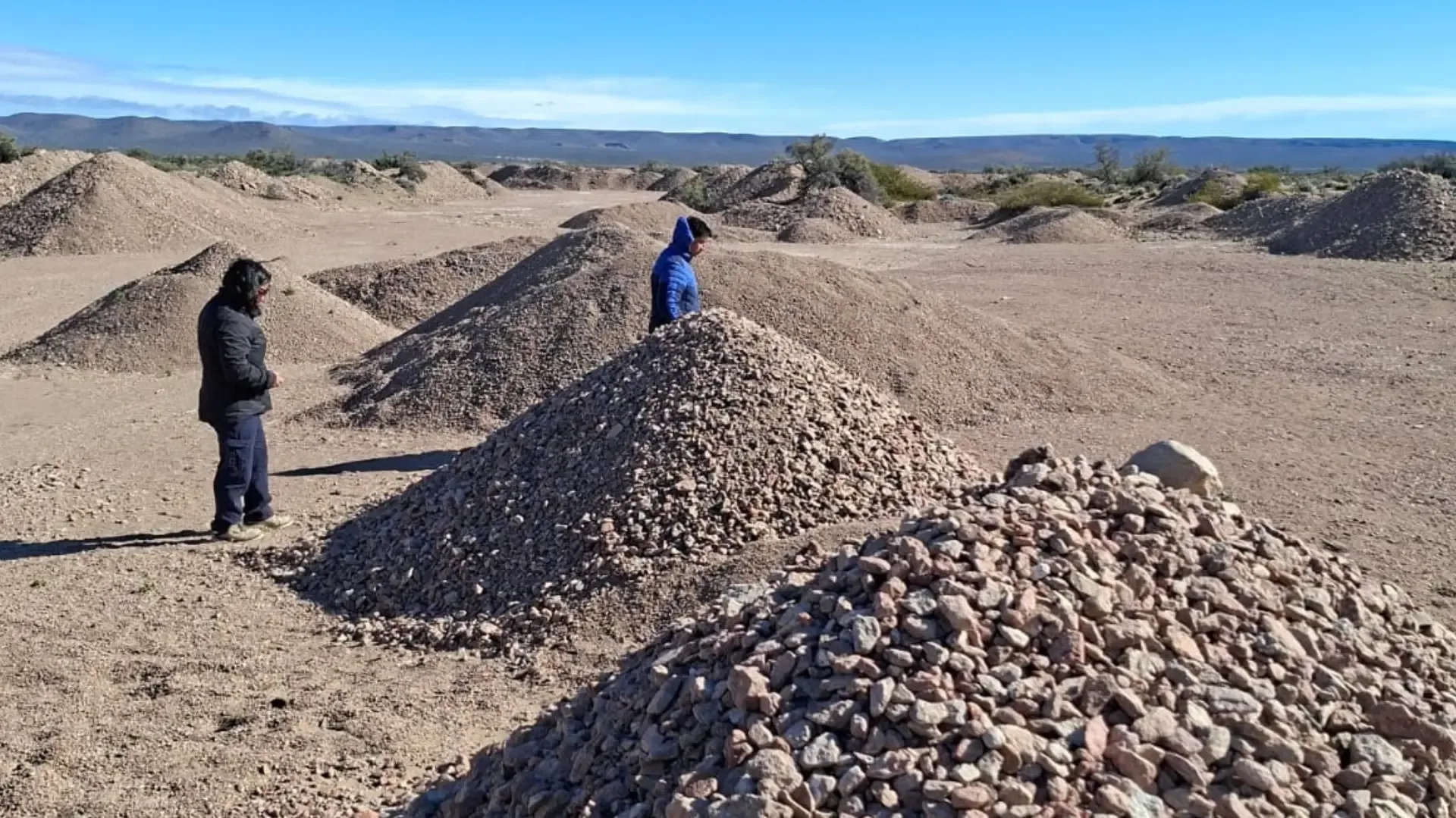 Río Negro inspeccionó canteras y áridos en el Valle Medio y la Línea Sur