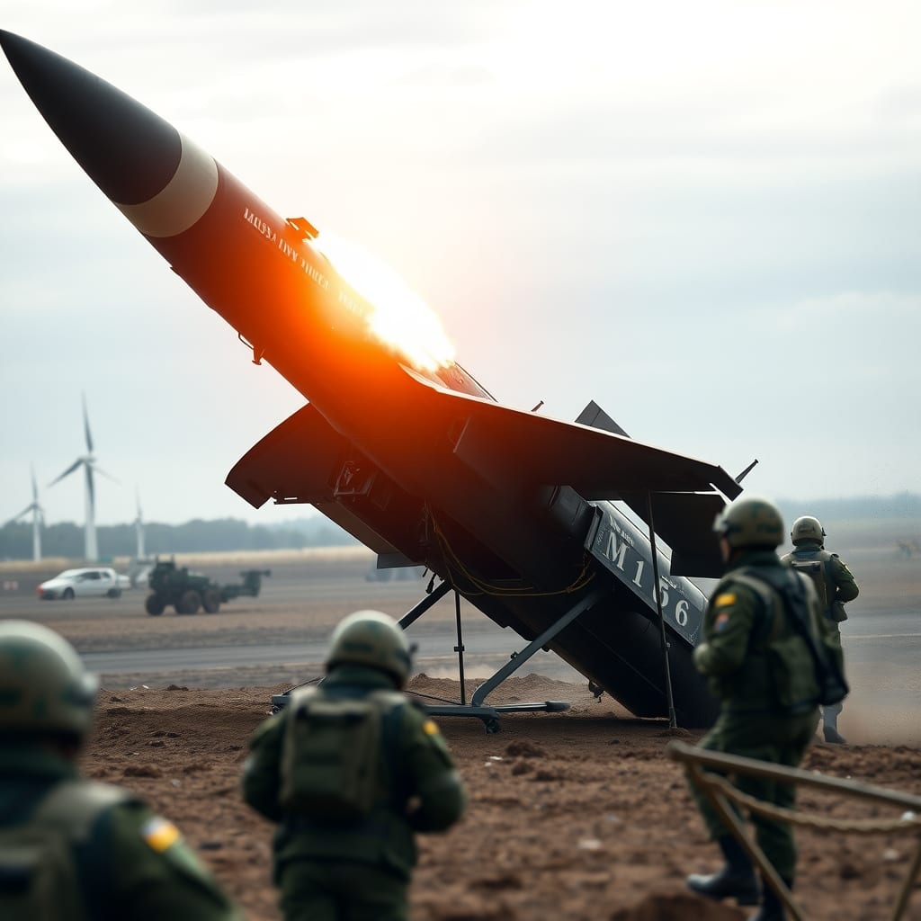 Zelenski anunció el primer uso en combate del misil balístico ucraniano FP-7
