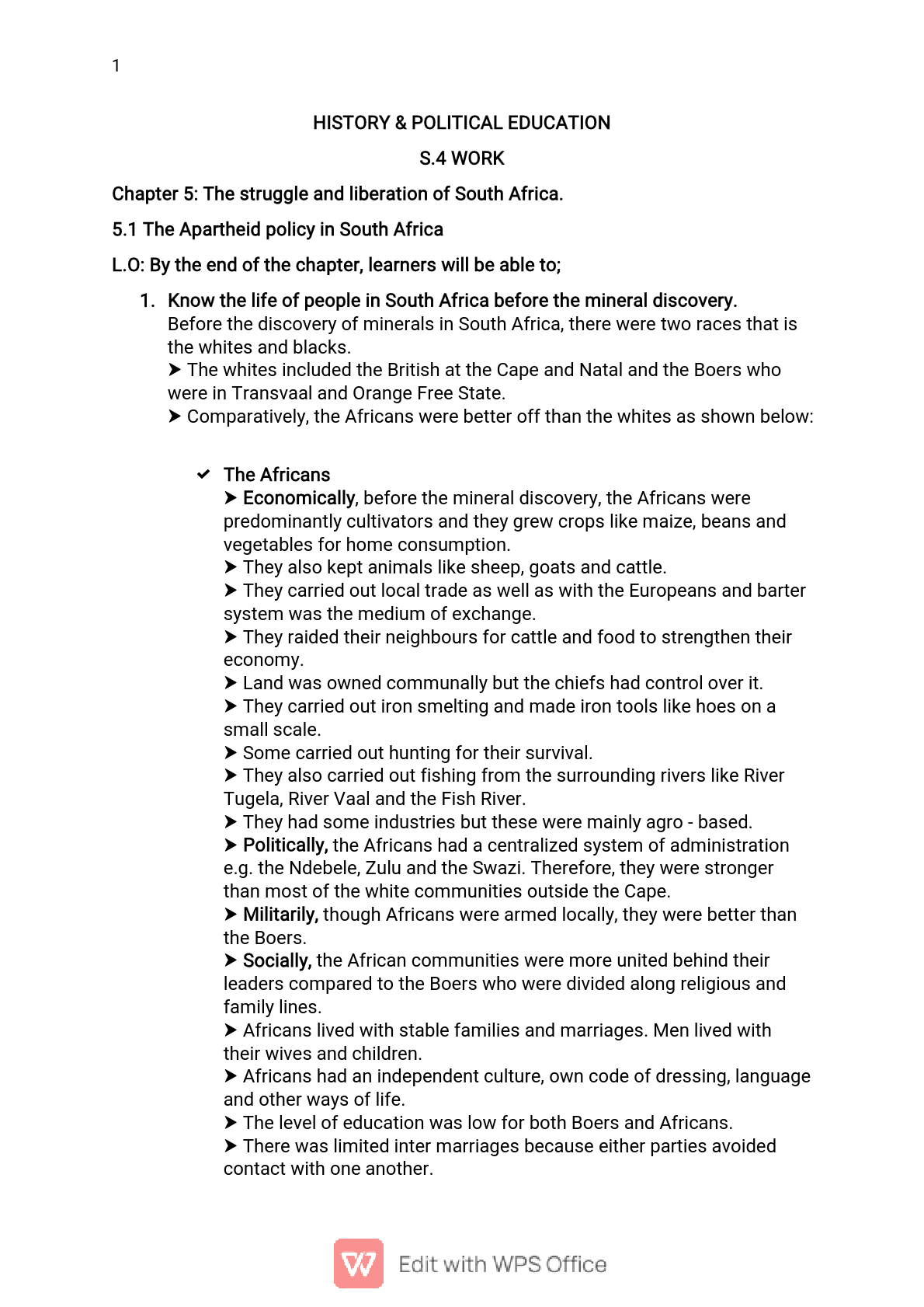 South africa and apartheid policy