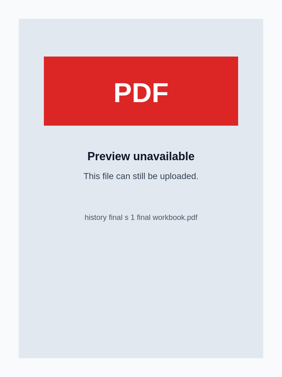 history final s 1 final workbook