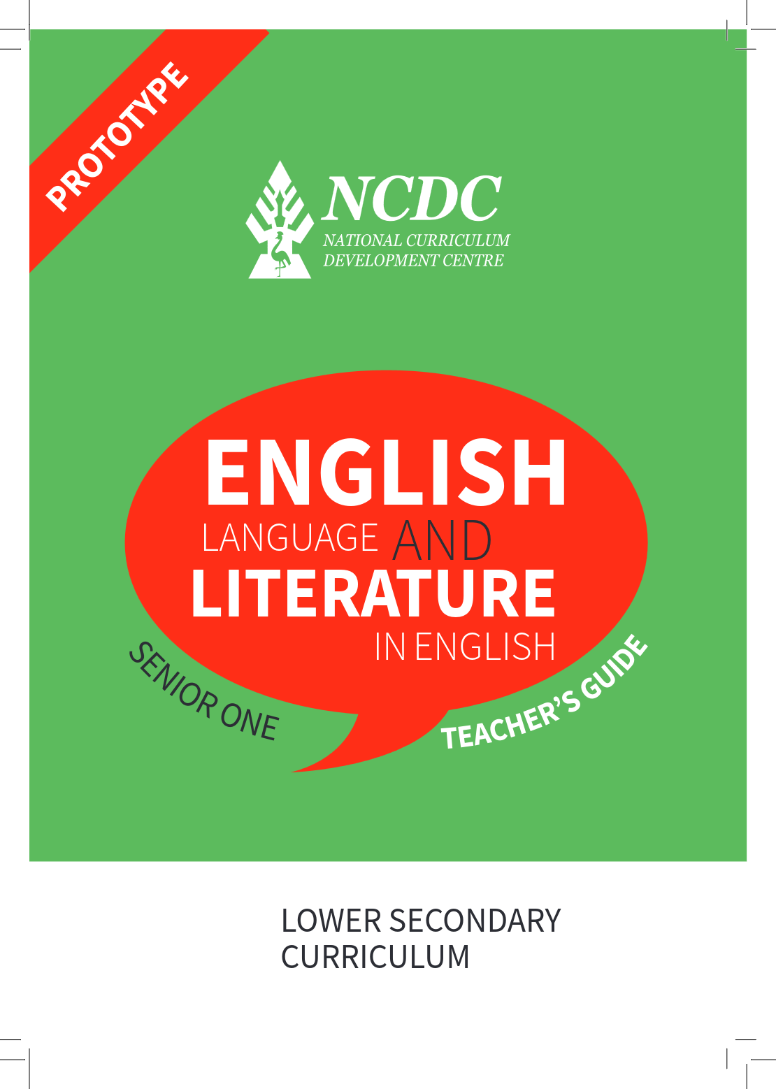 senior one english teachers guide new currriculum