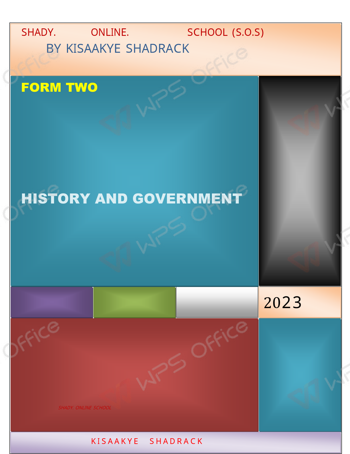 s2 history notes shady online school