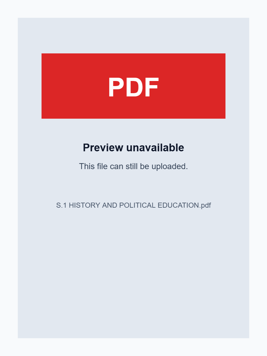 S.1 HISTOR AND POLITICAL EDUCATION.PDF