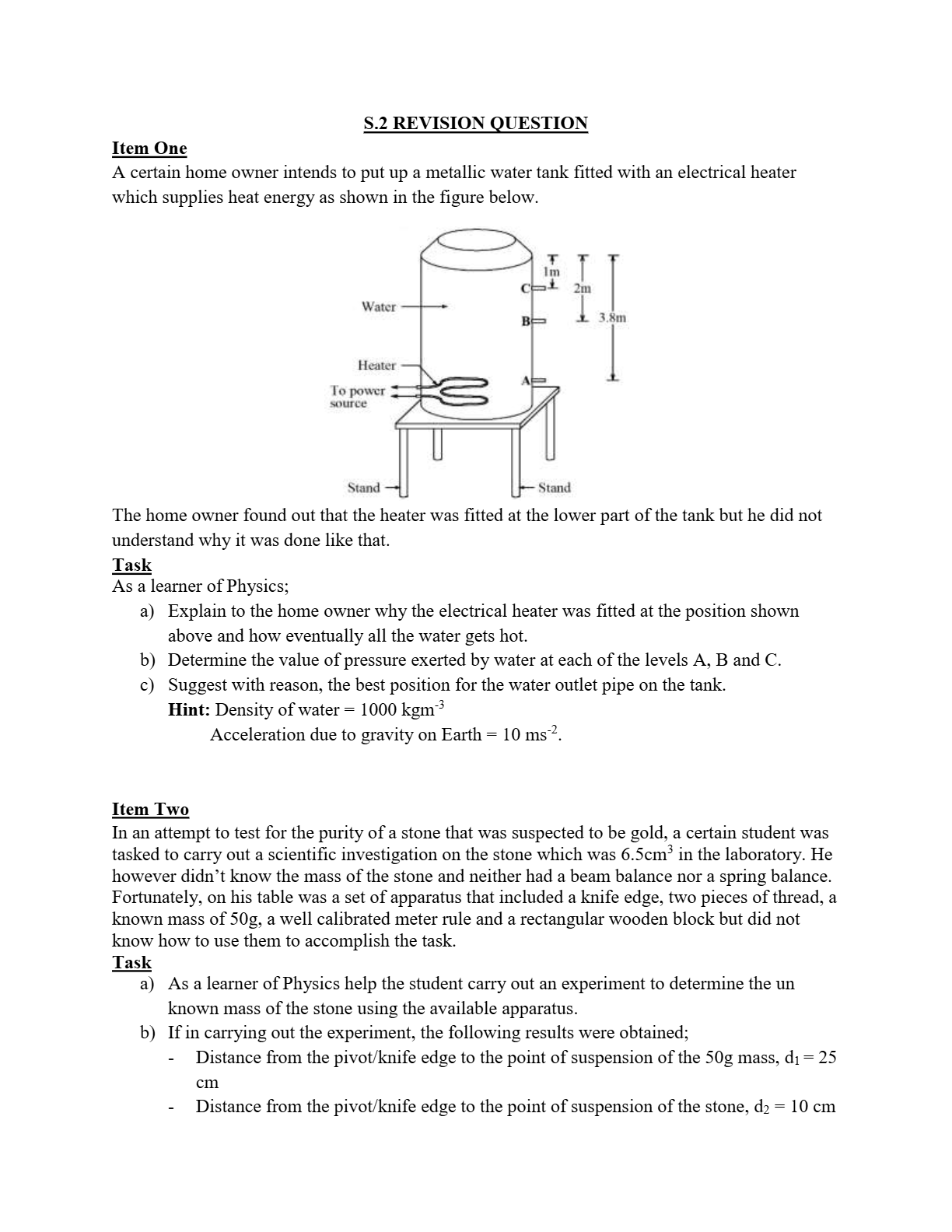 S.2_PhysicsRevision_Questions