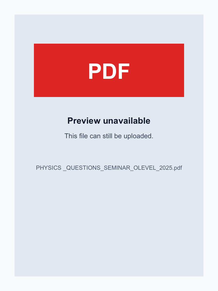 PHYSICS_QUESTIONS_SEMINAR_OLEVEL_2025