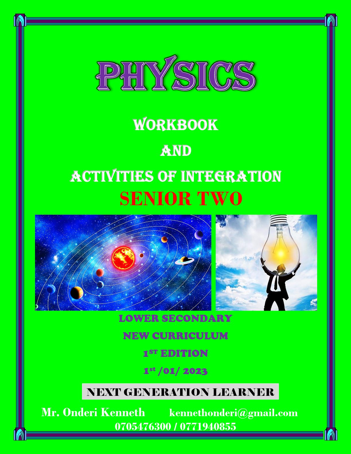 S2 physics work book