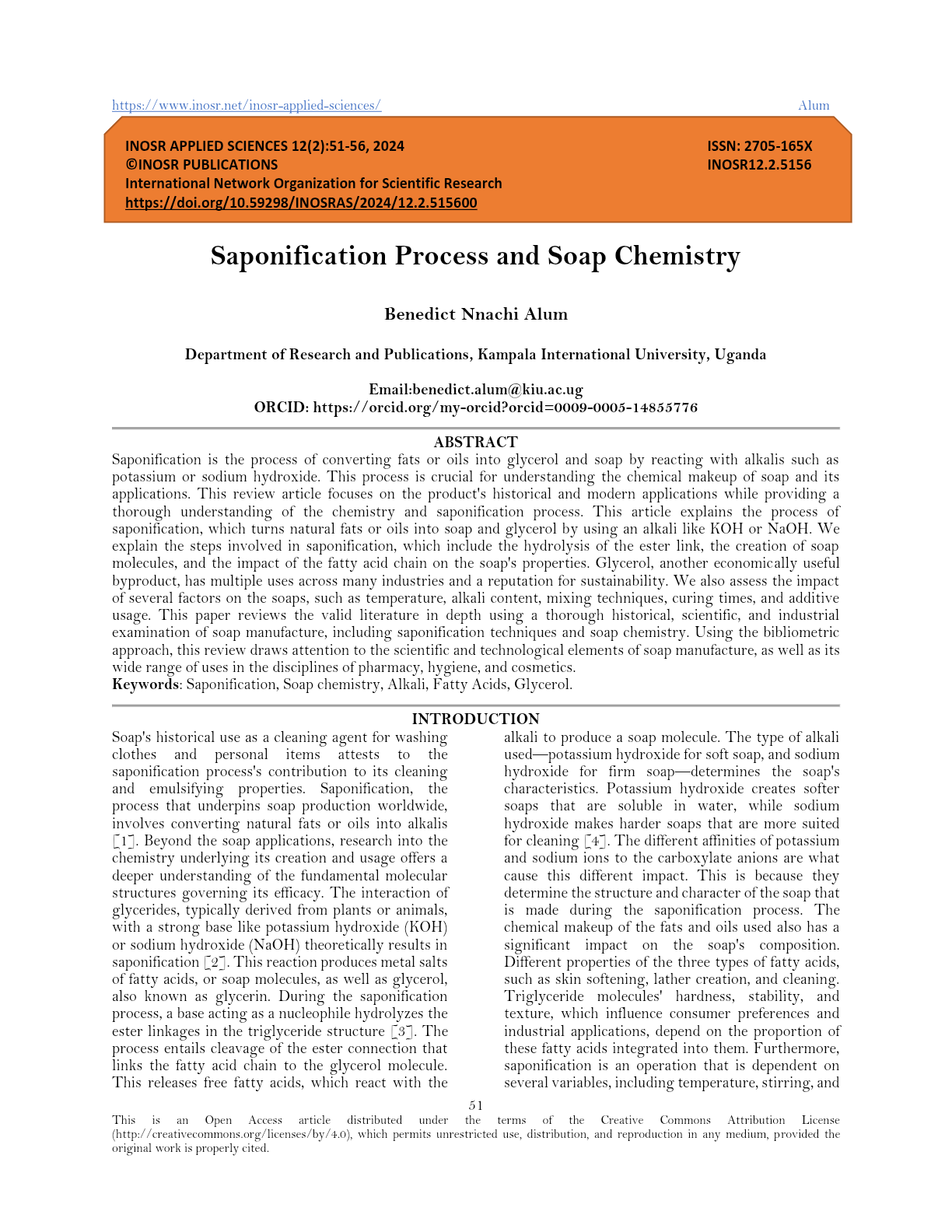 Detailed Saponification S3