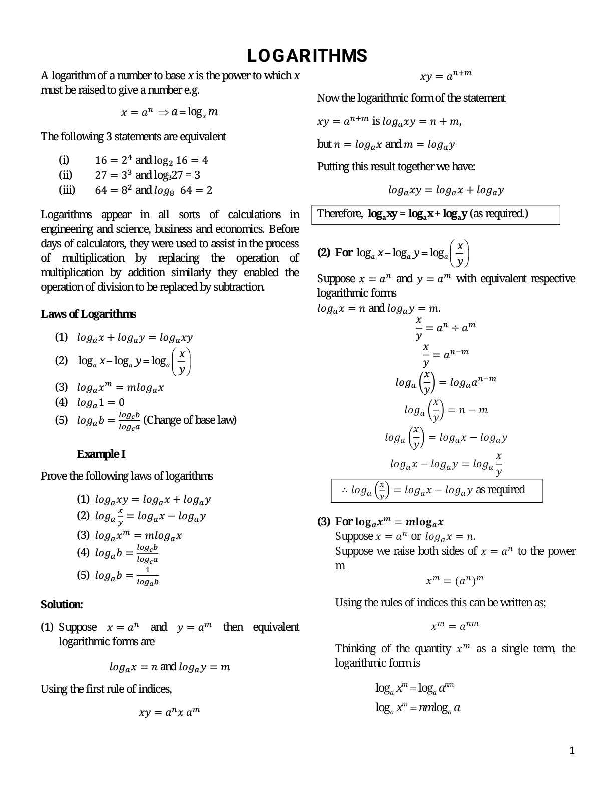 excel in math