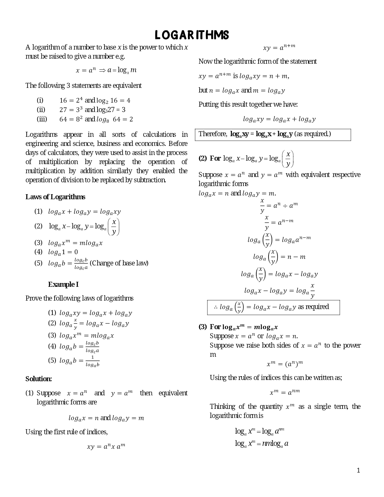 Excel in Maths without tears