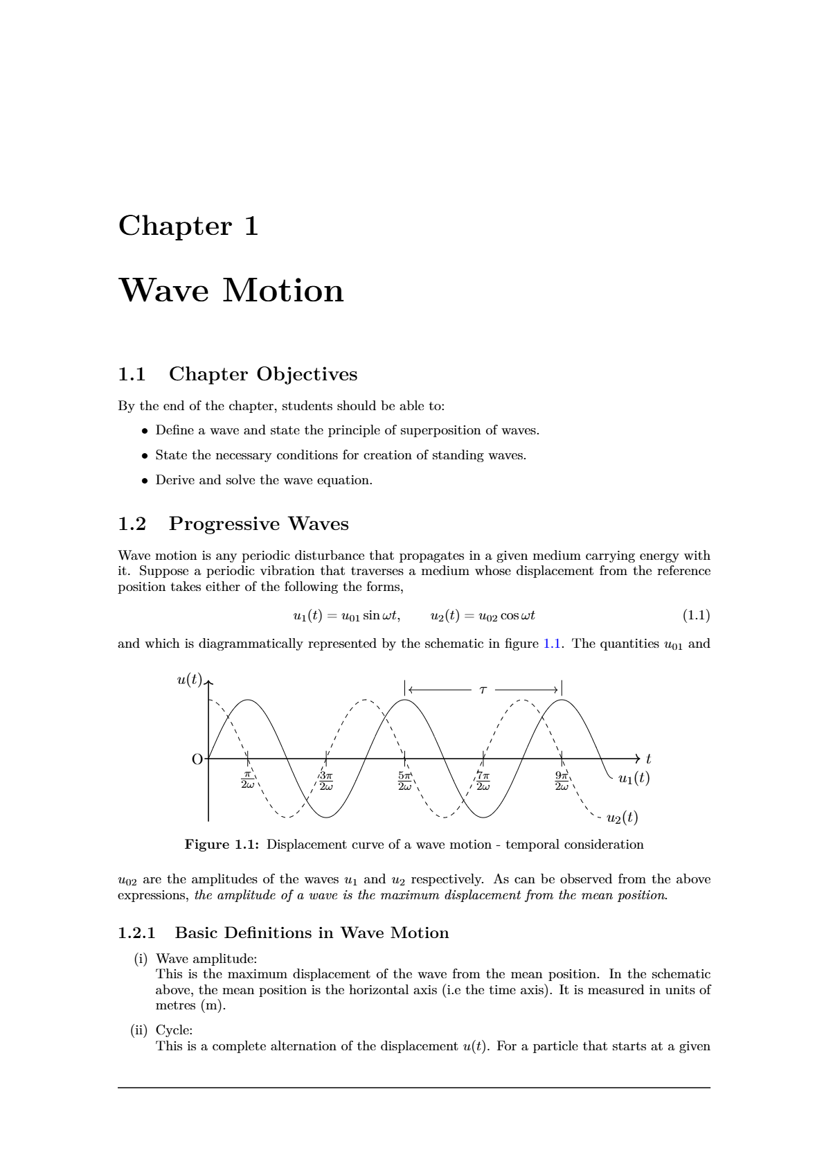 Wave Motion