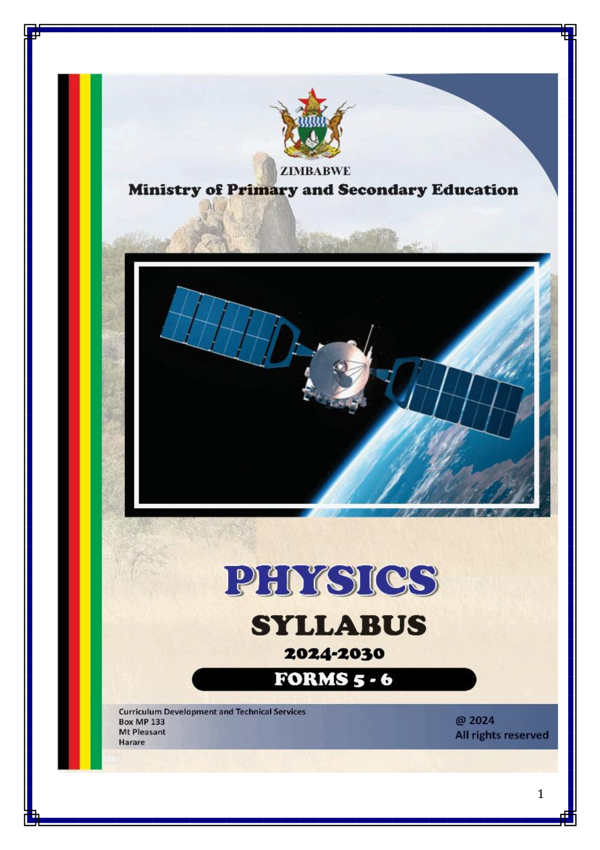 Physics A level syllabus