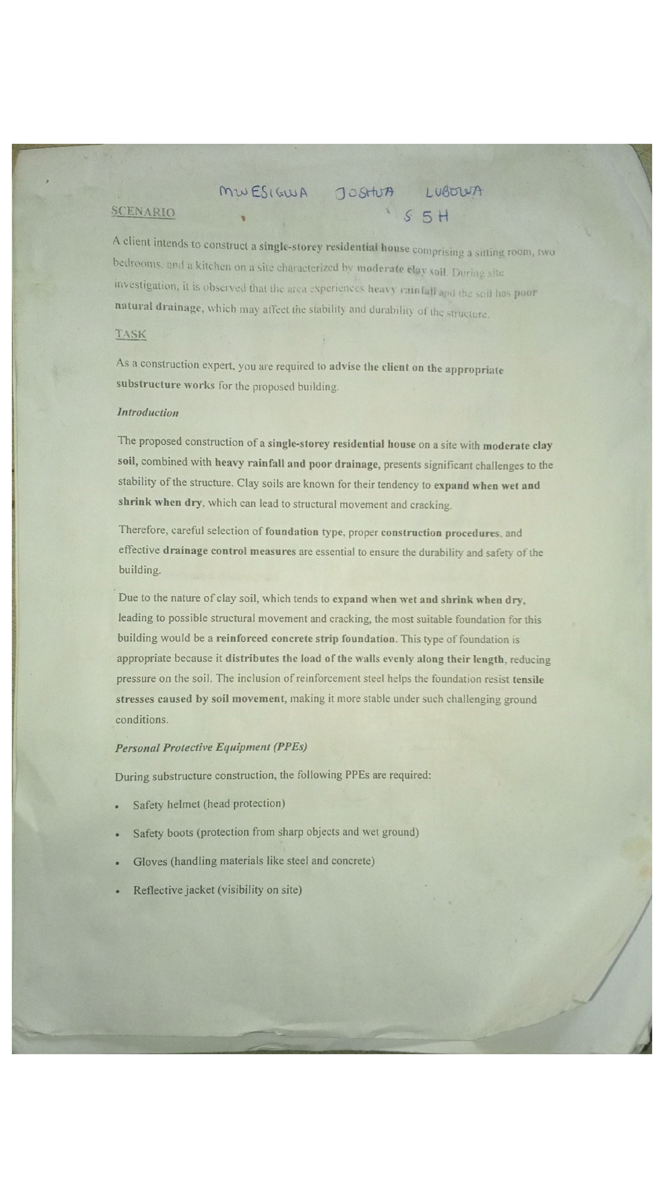 Building drawing theory scenarios