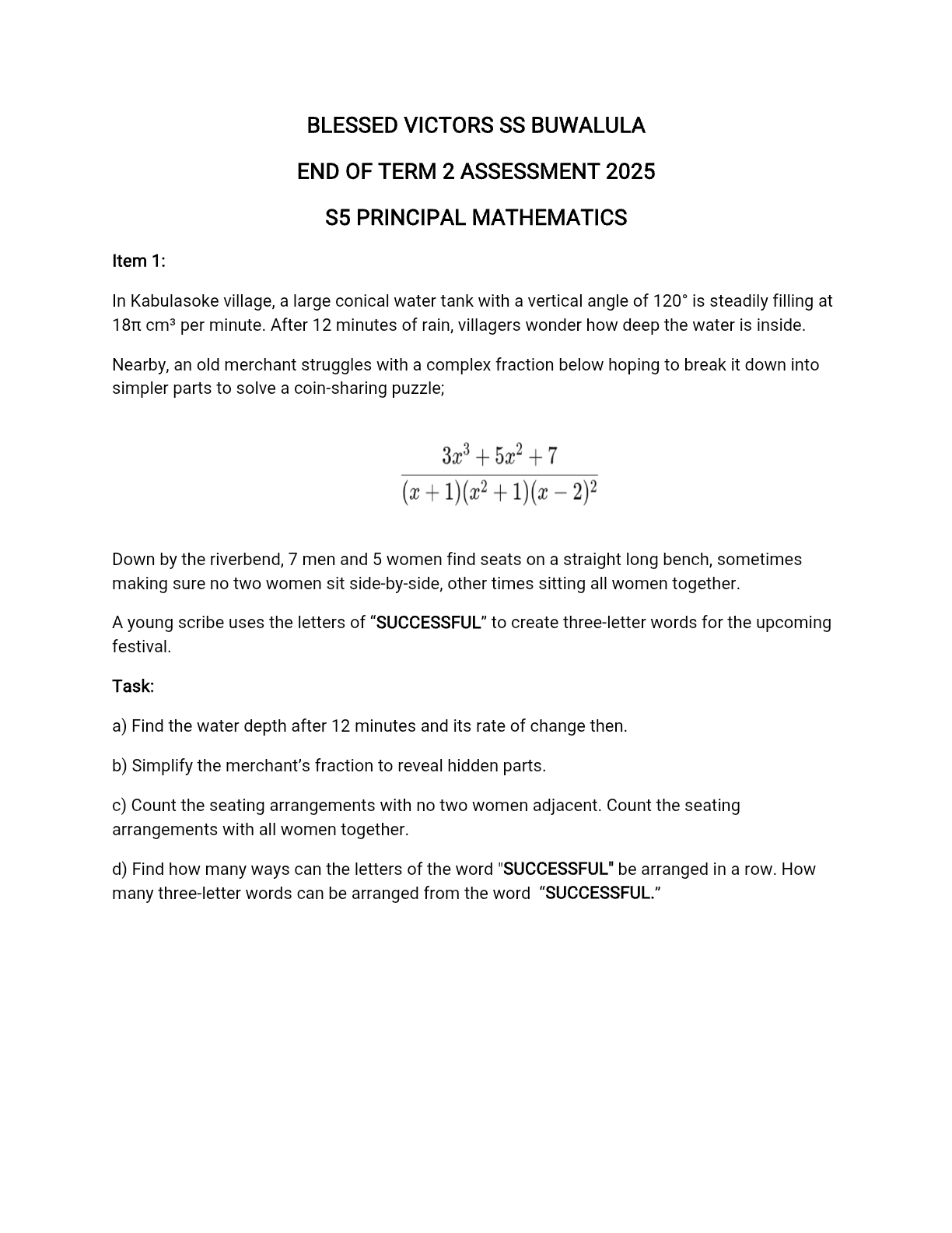 Math exercise  2