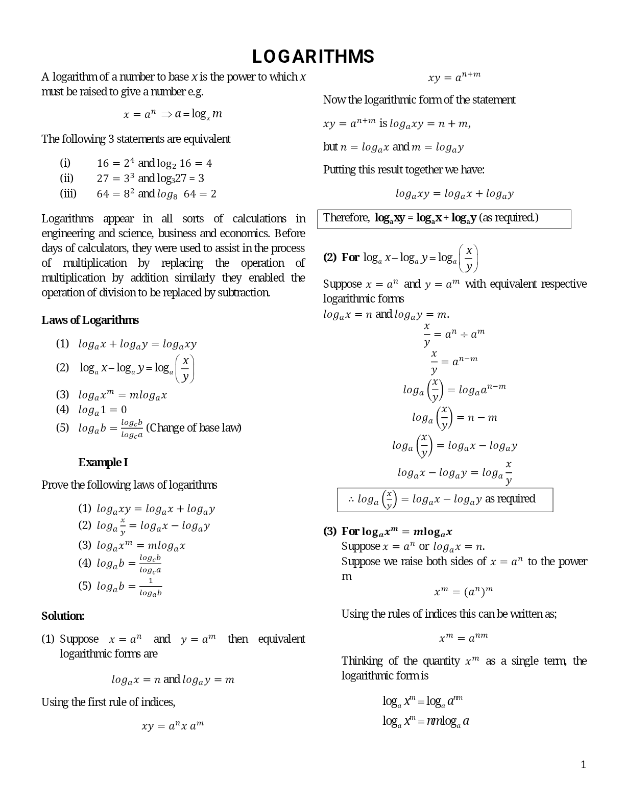 Excel without tears in Math