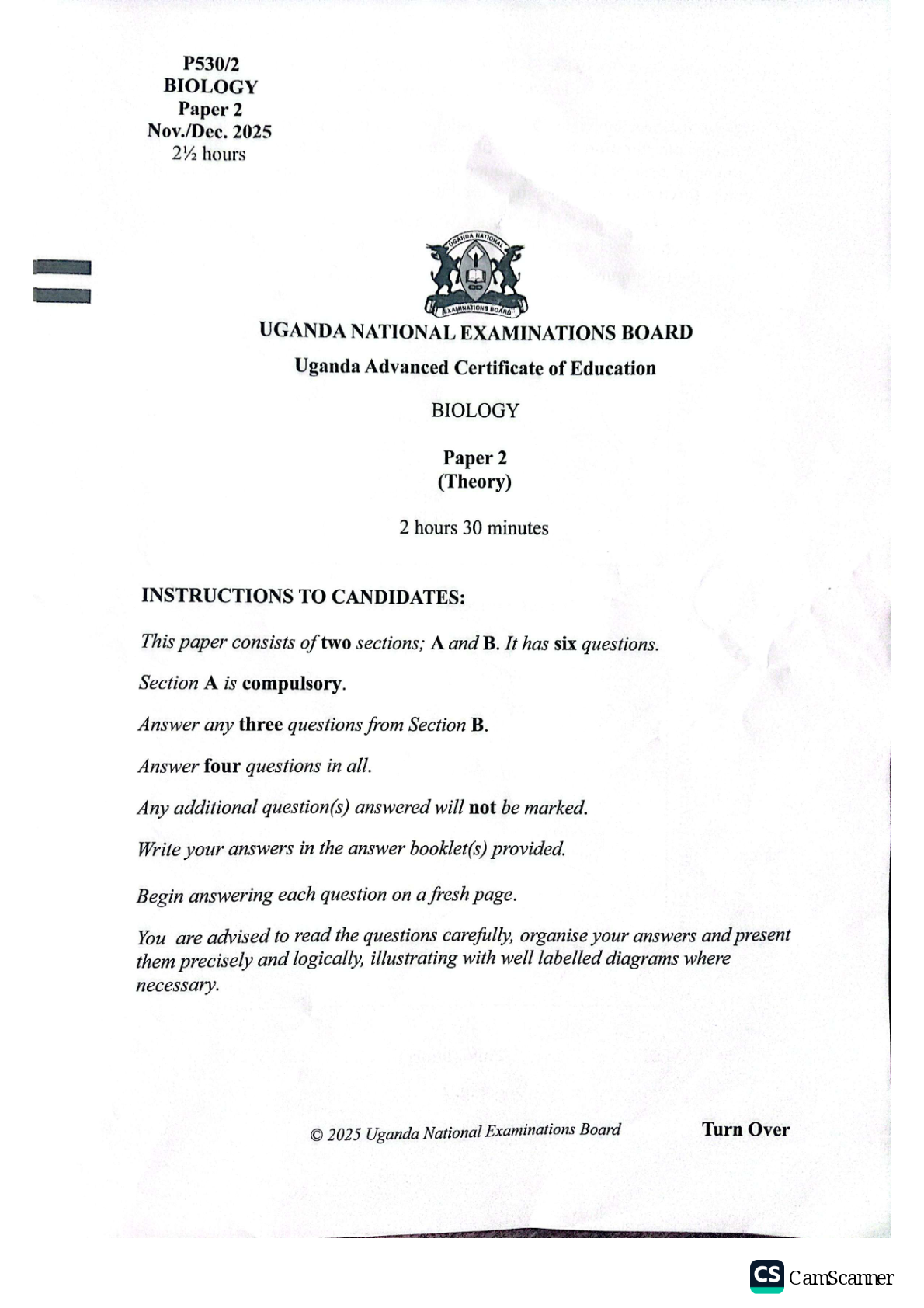 UACE UNEB BIO P.2 2025(1)