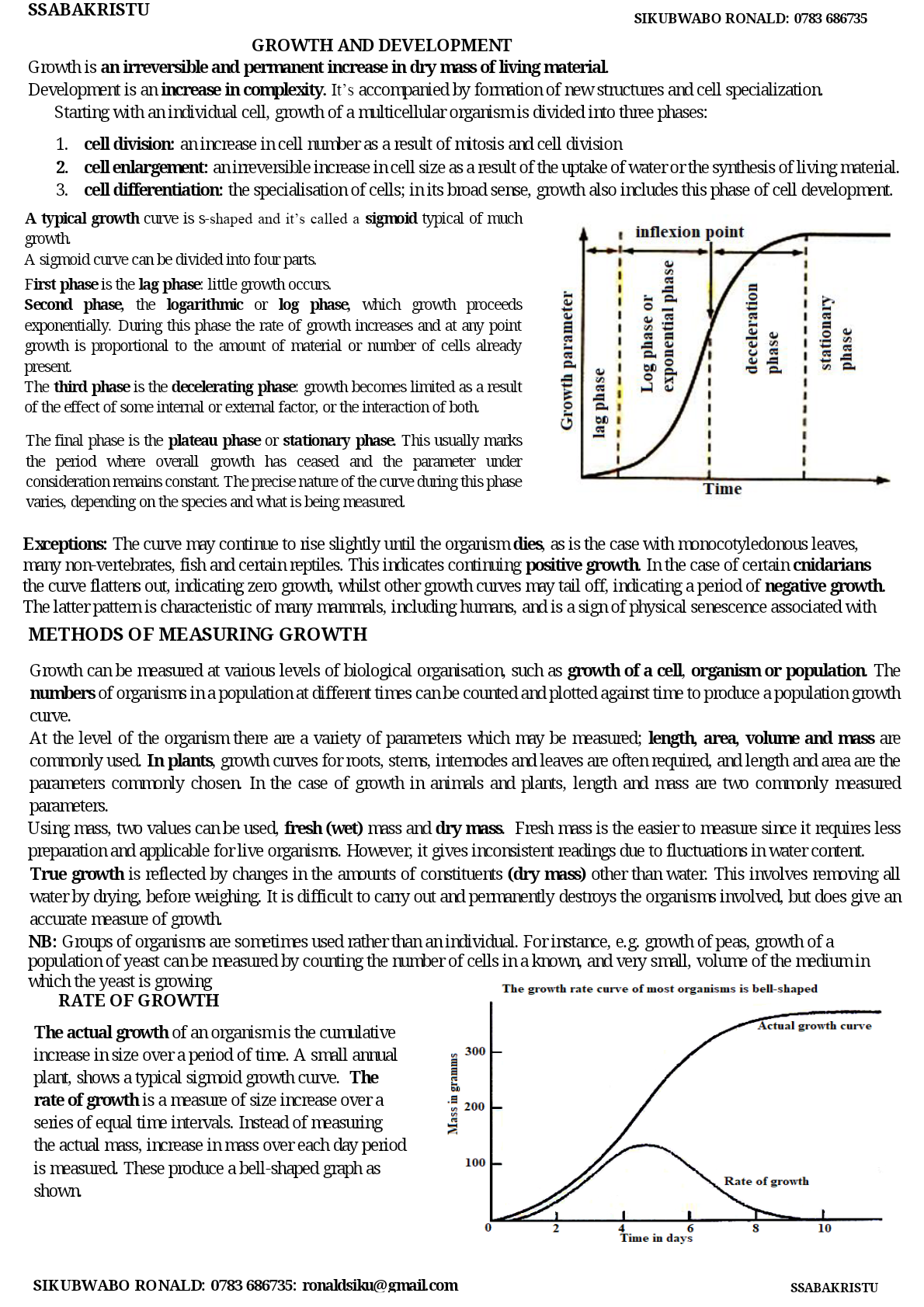 GROWTH AND DEVELOPMENT-1-1