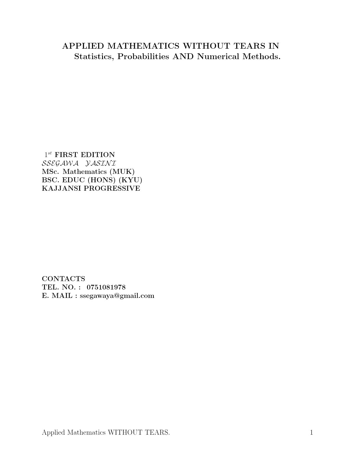 wunna-A-LEVEL APPLIED MATHS NOTES -684463e478a930.31973417