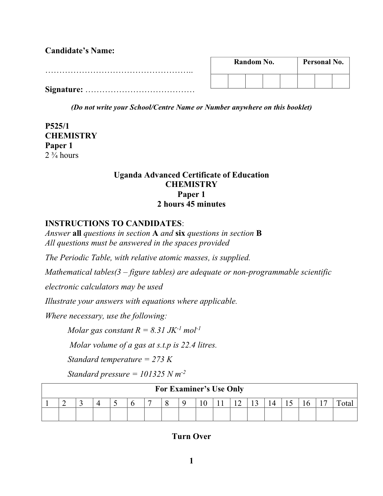 -CHEMISTRY-mock