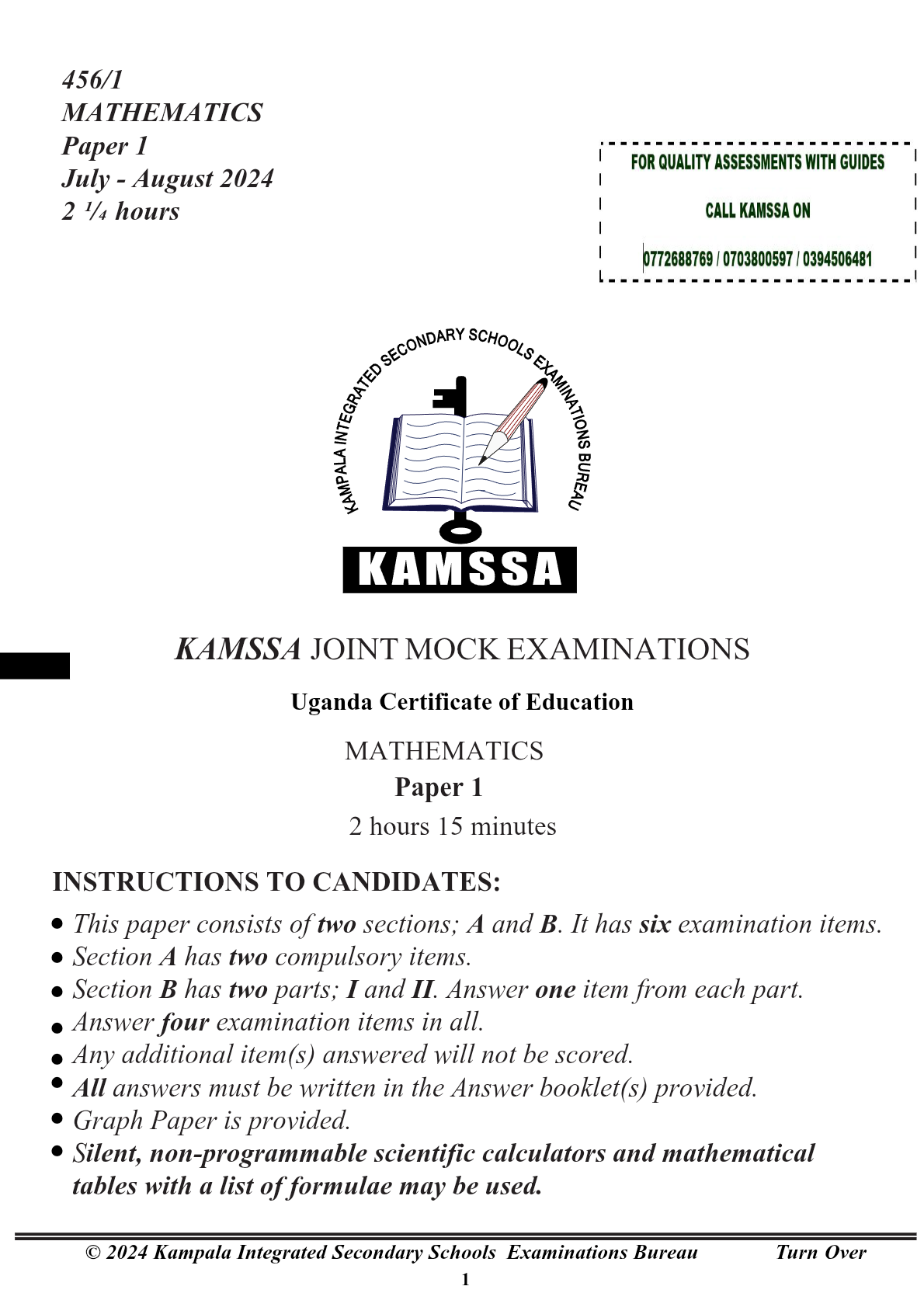 UCE_MATH_1_MOCK_EXAM_2024