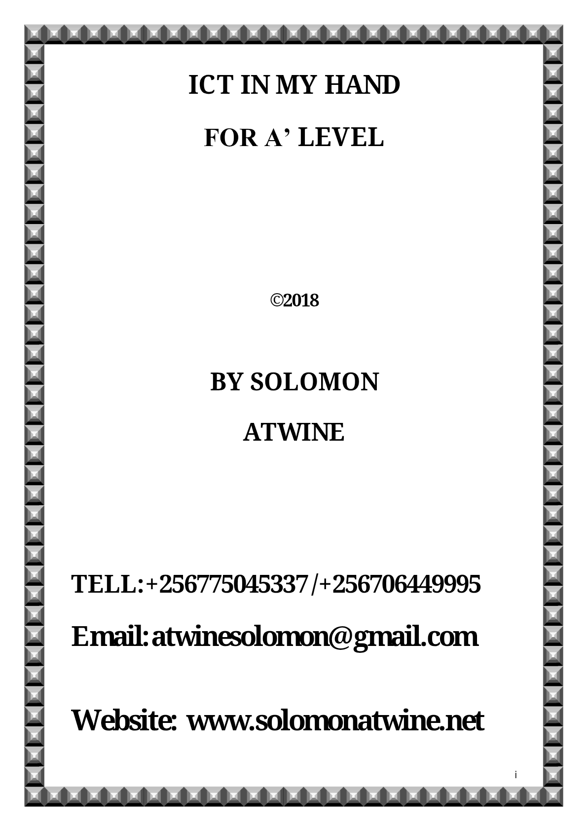 A _Level_ICT_NOTES