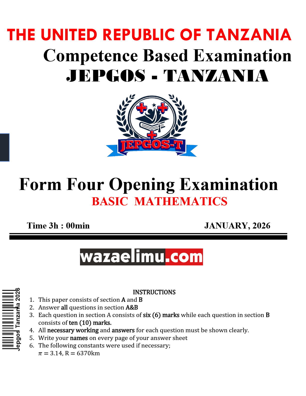 MATHS F4 QNS-1