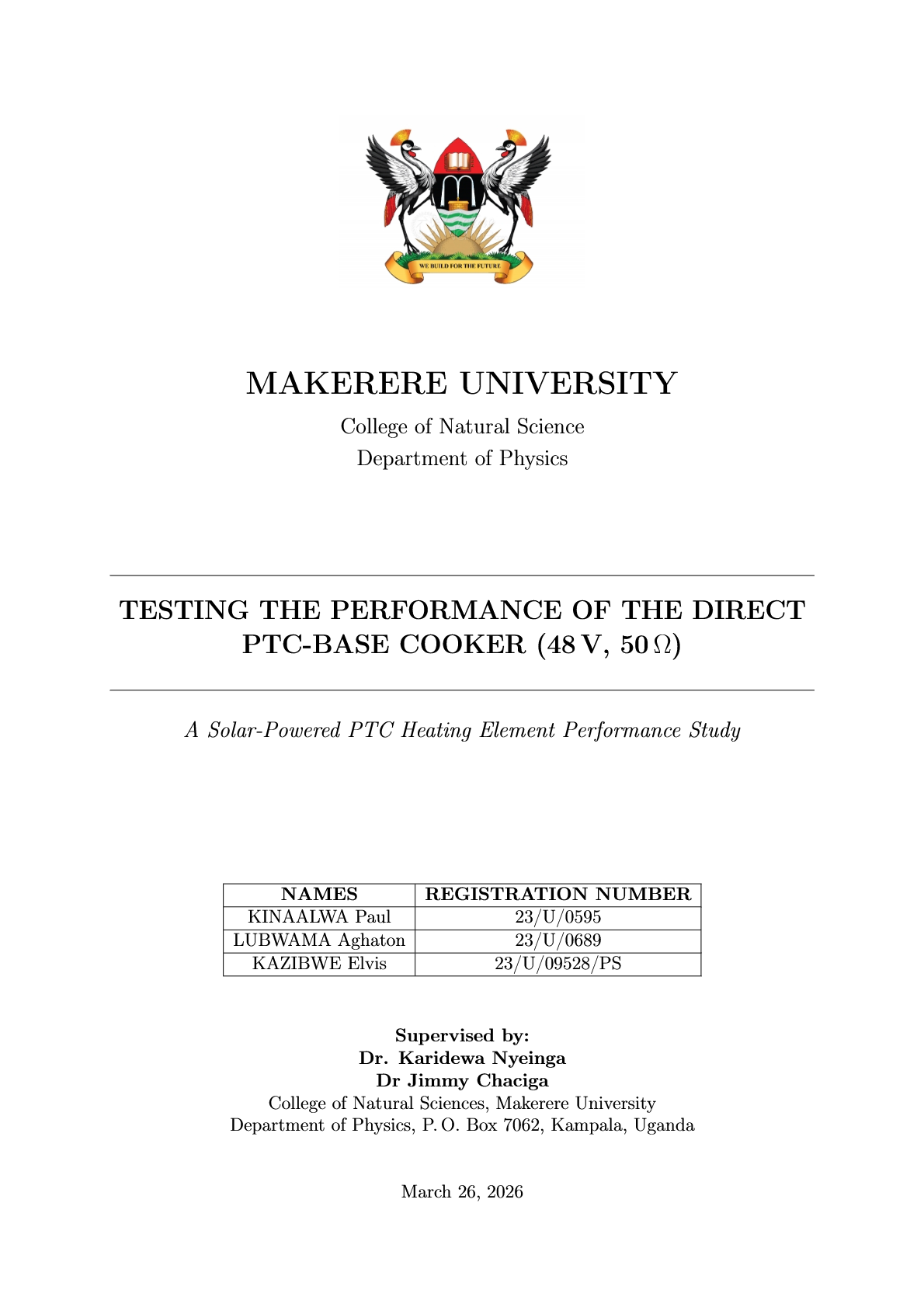 project proposal