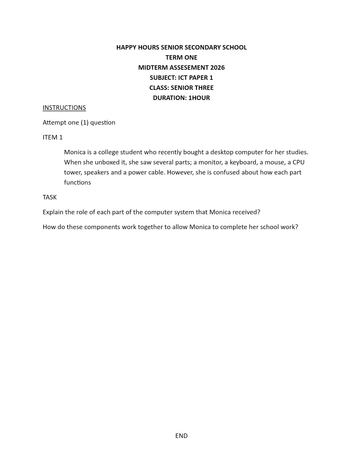 senior three ict mid term 1 paper - exoticnotes.com-1
