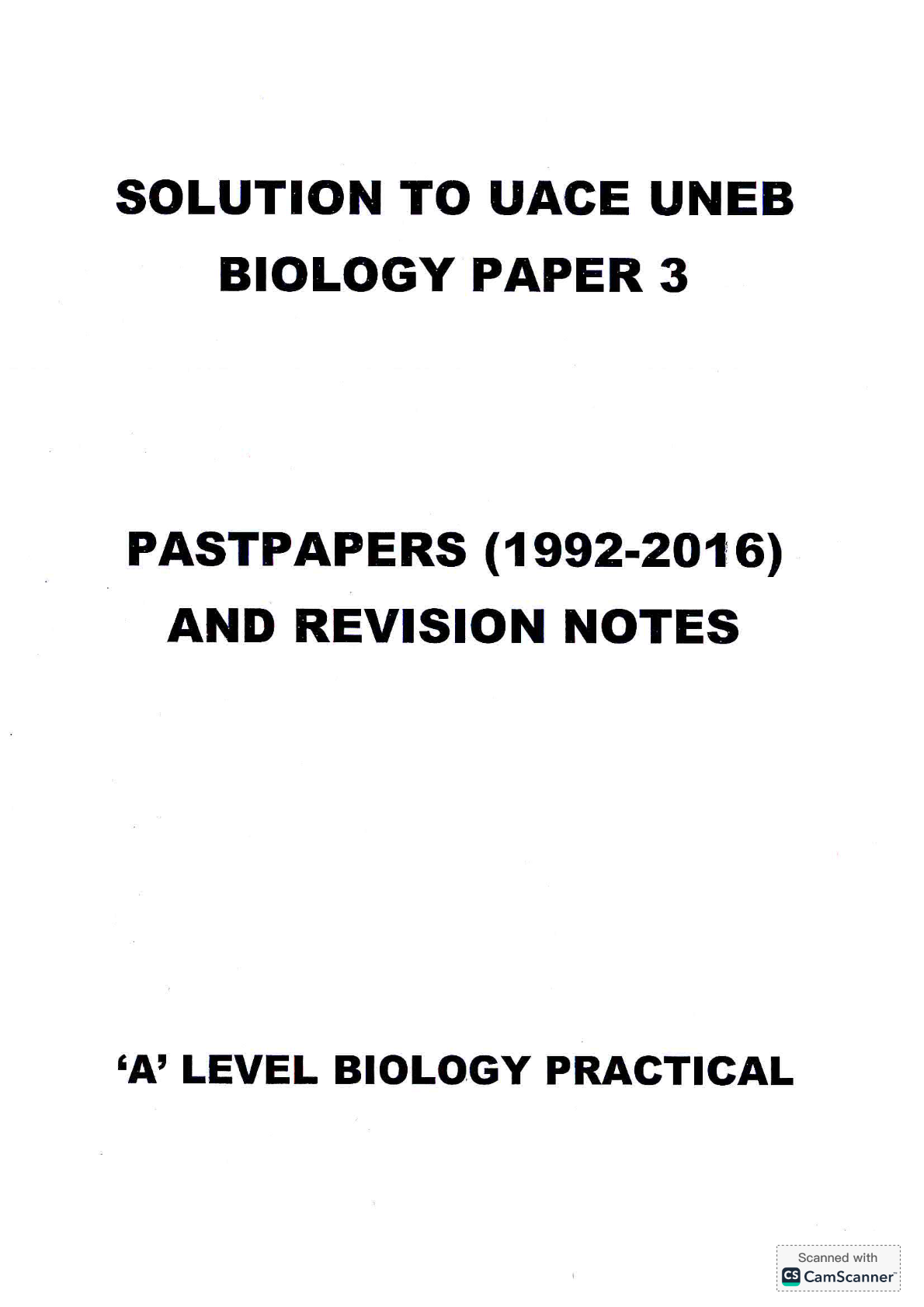 BIOLOGY  practical book