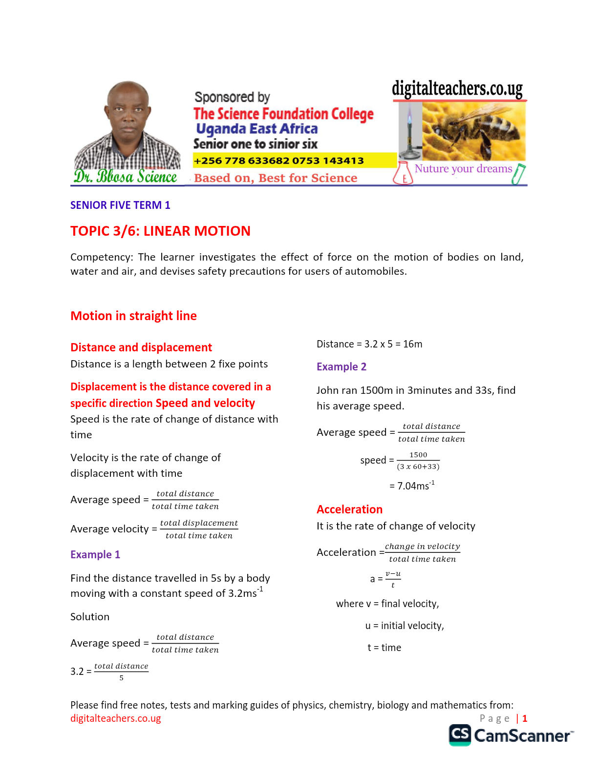 A-level physics notes