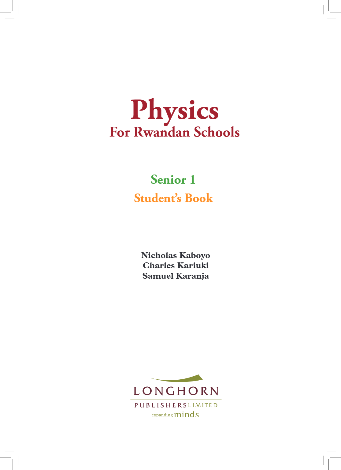 REB Physics notes
