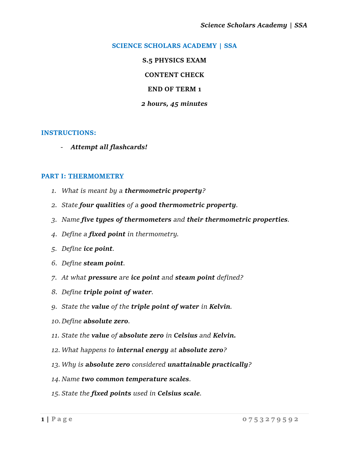 SSA PHY FLASHCARDS  (1)