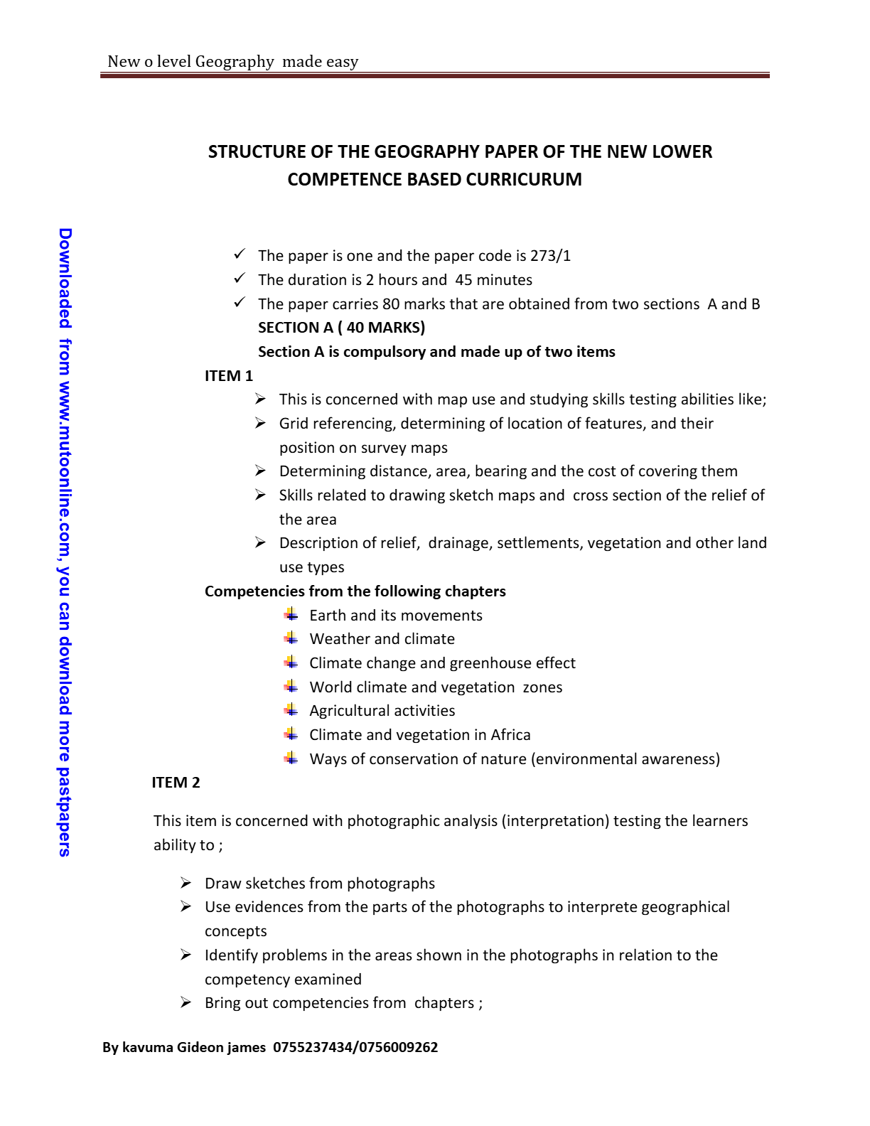 Math Elements of Construct