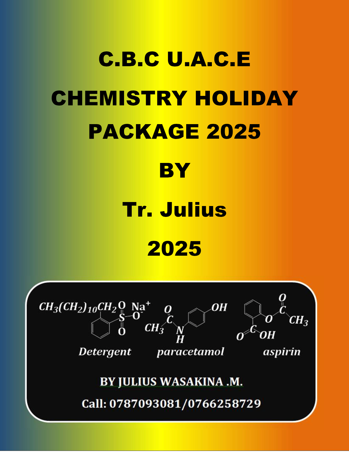 Chemistry Holiday Package