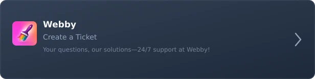 Webby – AI-Powered No-Code Website Builder SaaS Platform