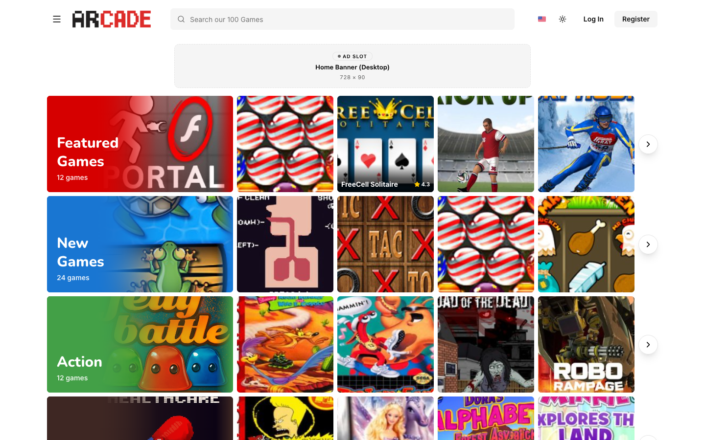 ARCADE Homepage