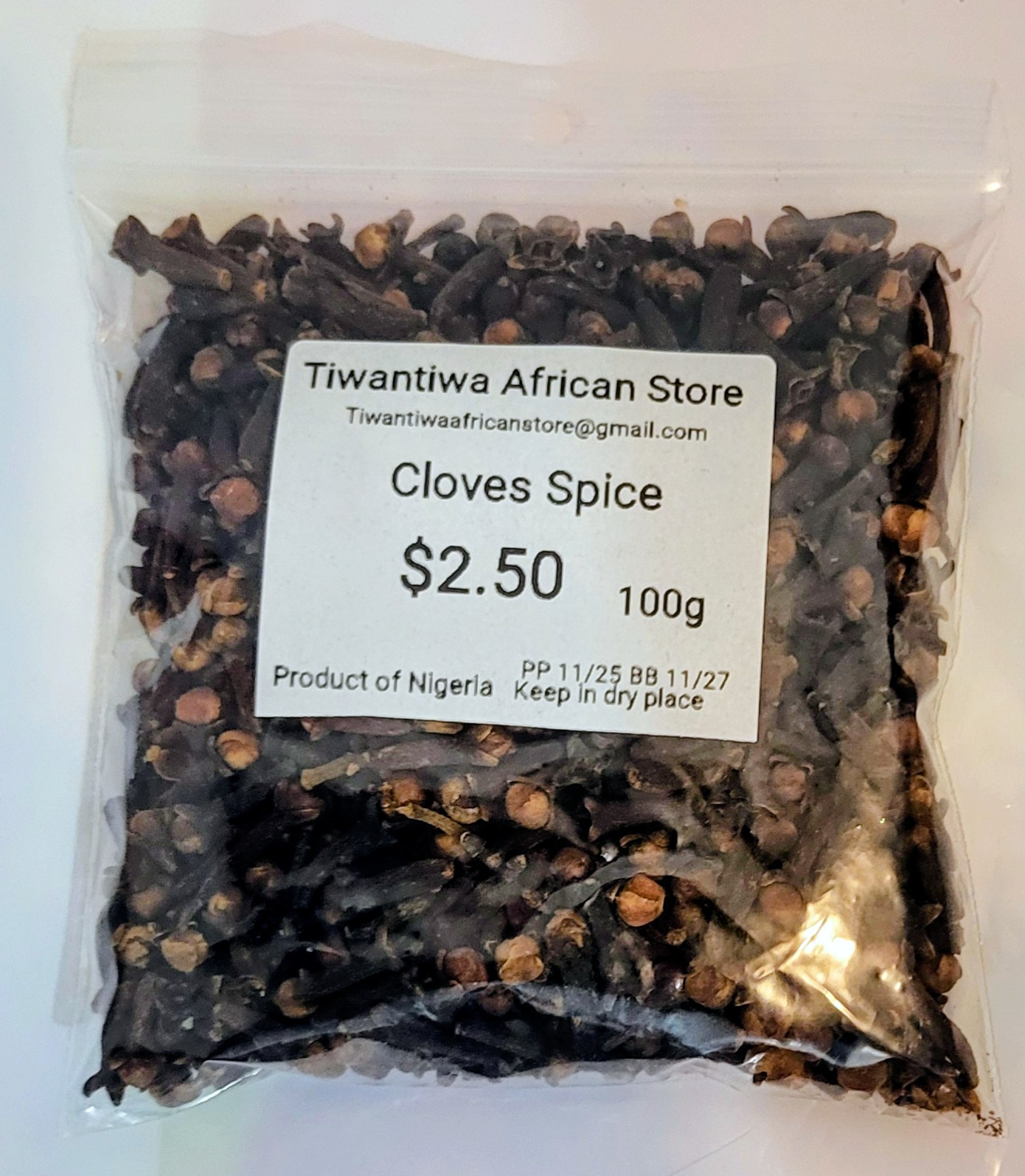 Cloves herbs 100g