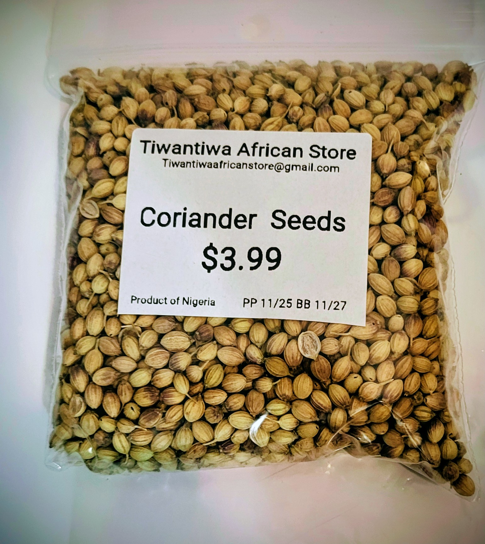 Coriander Seeds spice